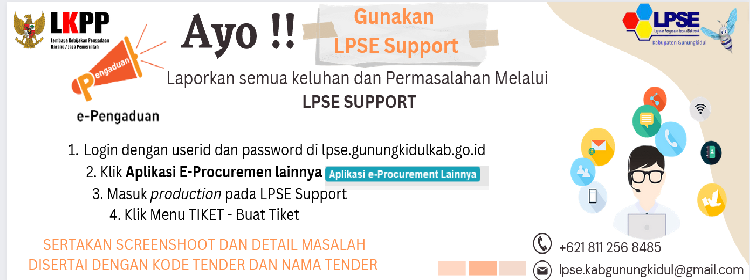 LPSE Support Sistem